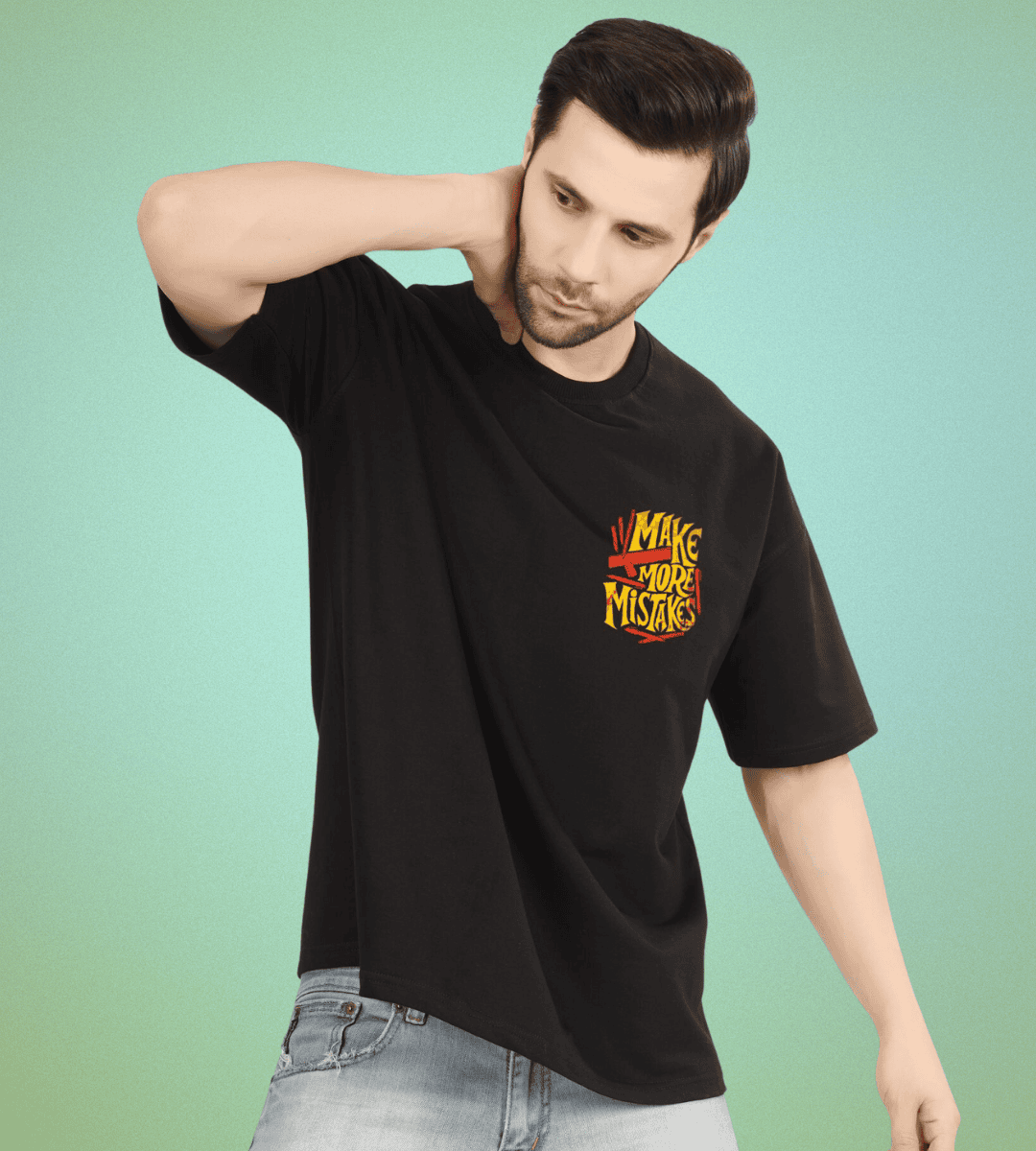 Make More Oversize Cotton T-Shirt